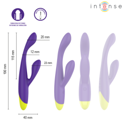 INTENSE - PAOLO RECHARGEABLE RABBIT STIMULATOR FOR G-SPOT AND CLITORIS