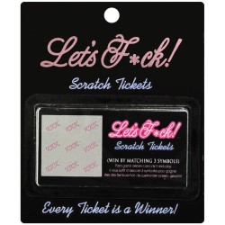KHEPER GAMES - LETS F*CK! SCRATCH TICKETS
