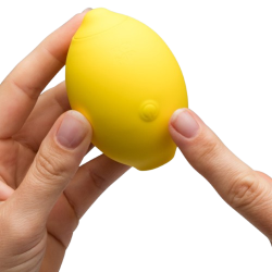ROMP - LEMON CRUSH PLEASURE AIR CLITORAL STIMULATOR YELLOW