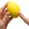 ROMP - LEMON CRUSH PLEASURE AIR CLITORAL STIMULATOR YELLOW