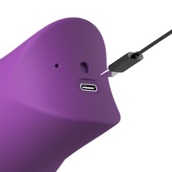FANTASY FOR HER - LUSH KISS PLUSH PURPLE SUCTION  LICKING CLITORAL STIMULATOR