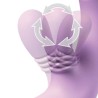 FANTASY FOR HER - INTIMOTION FLUTTER PRO PURPLE G-SPOT  CLITORAL RABBIT VIBRATOR