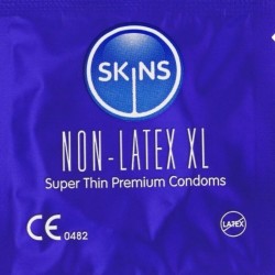 SKINS - LATEX-FREE CONDOMS XL PACK OF 4