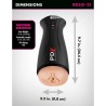 PDX ELITE - FAP-GASM INTERMITTENT SUCTION  VIBRATION MASTURBATOR