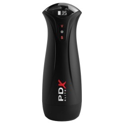 PDX ELITE - FAP-GASM CLEAR MALE MASTURBATOR WITH INTERMITTENT SUCTION