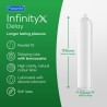 PASANTE - DELAY INFINITY CONDOMS BOX 144 UNITS
