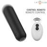 INTENSE - JUDY RECHARGEABLE VIBRATING BULLET WITH REMOTE CONTROL BLACK