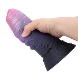 POWER MONSTERS - DREADFUL FIEND BICOLOR FANTASY SILICONE DILDO 24 CM Ø 6 CM