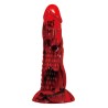 POWER MONSTERS - MINOTAUR FANTASY DILDO WITH SUCTION CUP 21 CM Ø 5 CM RED  BLACK