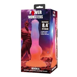 POWER MONSTERS - HERCULES FANTASY SILICONE DILDO 21.5 CM Ø 5 CM