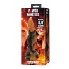 POWER MONSTERS - TYRANNOSAURUS BICOLOR FANTASY SILICONE DILDO 20.5 CM Ø 5 CM