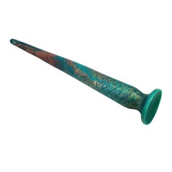 POWER MONSTERS - WILDWYRM TAIL BICOLOR FANTASY SILICONE DILDO 47 CM Ø 4 CM