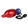 POWER MONSTERS - SHADOW BEHEMOTH BICOLOR INFLATABLE FANTASY SILICONE DILDO 22 CM Ø 5 CM