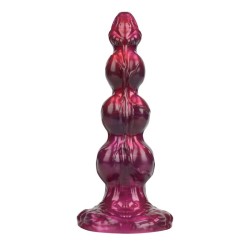 POWER MONSTERS - PRIMAL BEASTLORD PINK TRANSLUCENT FANTASY SILICONE DILDO 26 CM Ø 5 CM