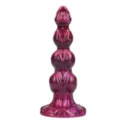 POWER MONSTERS - PRIMAL BEASTLORD PINK TRANSLUCENT FANTASY SILICONE DILDO 26 CM Ø 5 CM