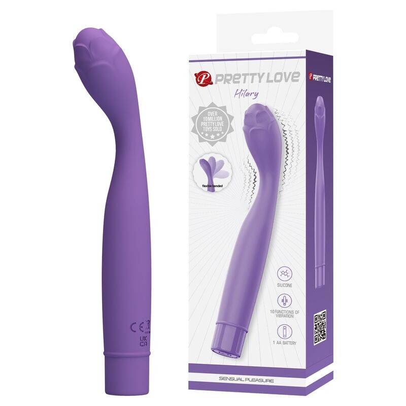 PRETTY LOVE - HENRY FLEXIBLE G-SPOT VIBRATOR PURPLE