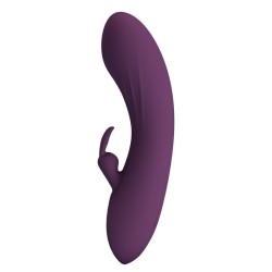 PRETTY LOVE - LANDYN RECHARGEABLE RABBIT VIBRATOR 10 FUNCTIONS PURPLE