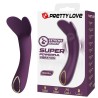 PRETTY LOVE - KENYELL RECHARGEABLE VIBRATOR 10 FUNCTIONS PURPLE