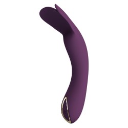 PRETTY LOVE - KENYELL RECHARGEABLE VIBRATOR 10 FUNCTIONS PURPLE
