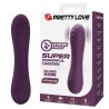 PRETTY LOVE - ALEXISROSE RECHARGEABLE VIBRATOR 10 FUNCTIONS PURPLE
