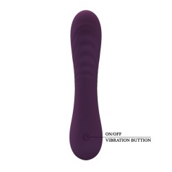 PRETTY LOVE - ALEXISROSE RECHARGEABLE VIBRATOR 10 FUNCTIONS PURPLE