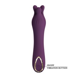 PRETTY LOVE - LUNAO RECHARGEABLE VIBRATOR 10 FUNCTIONS PURPLE
