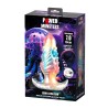 POWER MONSTERS - EBON LEVIATHAN TRICOLOR INFLATABLE FANTASY ANAL PLUG 18 CM