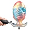 POWER MONSTERS - EBON LEVIATHAN TRICOLOR INFLATABLE FANTASY ANAL PLUG 18 CM