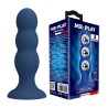 MR PLAY - ANAL PLUG WITH METAL BALLS AND SUCTION CUP BLUE