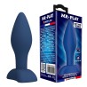 MR PLAY - TAPERED SILICONE ANAL PLUG BLUE M