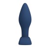 MR PLAY - TAPERED SILICONE ANAL PLUG BLUE M