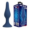 MR PLAY - TAPERED SILICONE ANAL PLUG BLUE XL