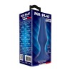 MR PLAY - TAPERED SILICONE ANAL PLUG BLUE XL