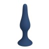 MR PLAY - TAPERED SILICONE ANAL PLUG BLUE XL