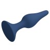 MR PLAY - TAPERED SILICONE ANAL PLUG BLUE XL