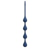 MR PLAY - BLUE SILICONE ANAL BEADS SIZE M 33 CM