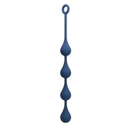 MR PLAY - BLUE SILICONE ANAL BEADS SIZE L 42.6 CM
