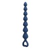 MR PLAY - BLUE SILICONE ANAL BEADS  ANAL PLUG 26.7 CM