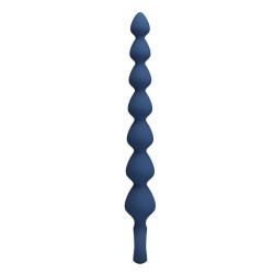 MR PLAY - BLUE SILICONE ANAL BEADS  ANAL PLUG 26.7 CM