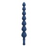 MR PLAY - BLUE SILICONE ANAL BEADS  ANAL PLUG 26.7 CM