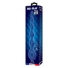 MR PLAY - BLUE SILICONE ANAL BEADS  ANAL PLUG 20.4 CM