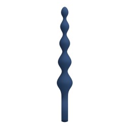 MR PLAY - BLUE SILICONE ANAL BEADS  ANAL PLUG 20.4 CM