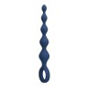 MR PLAY - BLUE SILICONE ANAL BEADS  ANAL PLUG 20.4 CM