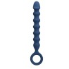 MR PLAY - BLUE SILICONE ANAL BEADS  ANAL PLUG -Ø- 3,4 CM - 28.5 CM