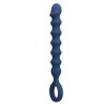 MR PLAY - BLUE SILICONE ANAL BEADS  ANAL PLUG -Ø- 3,4 CM - 28.5 CM