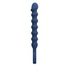 MR PLAY - BLUE SILICONE ANAL BEADS  ANAL PLUG -Ø- 3,4 CM - 28.5 CM