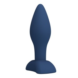 MR PLAY - TAPERED SILICONE ANAL PLUG BLUE L