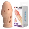 PRETTY LOVE - SOCKER TEXTURED PENIS SLEEVE NATURAL
