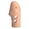 PRETTY LOVE - SOCKER TEXTURED PENIS SLEEVE NATURAL
