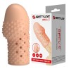 PRETTY LOVE - GEEK'S PENIS SLEEVE GET YOUR PENIS THICKER NATURAL COLOR